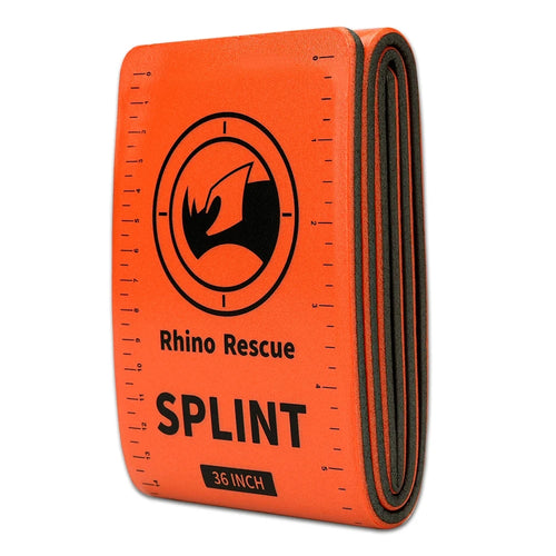 Attelle d'urgence SONORA de 36 pouces par 4,3 pouces, dispositif médical pour immobilisation en situation d'urgence.