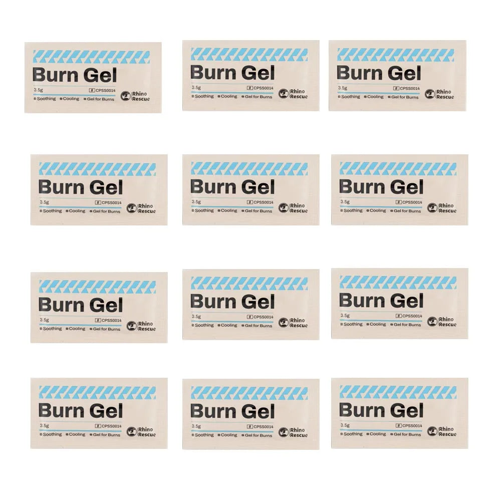 Gel brûlure SONORA, tube de gel apaisant pour la peau, avec texture translucide et capuchon blanc visible.