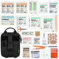 Kit de premiers secours SONORA avec bandages, pansements et outils essentiels pour les soins d'urgence à la maison.